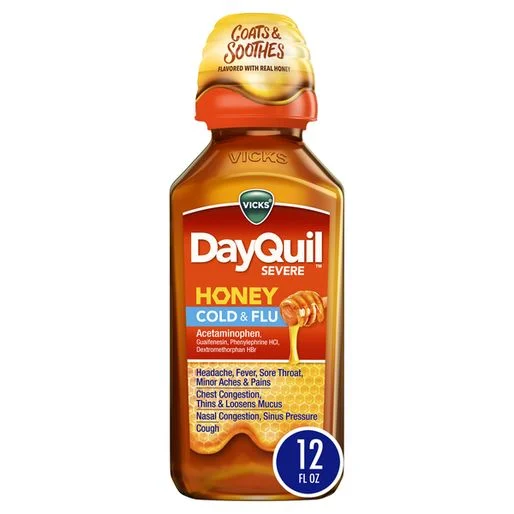 Vicks Severe Cold & Flu DayQuil Liquid Medicine